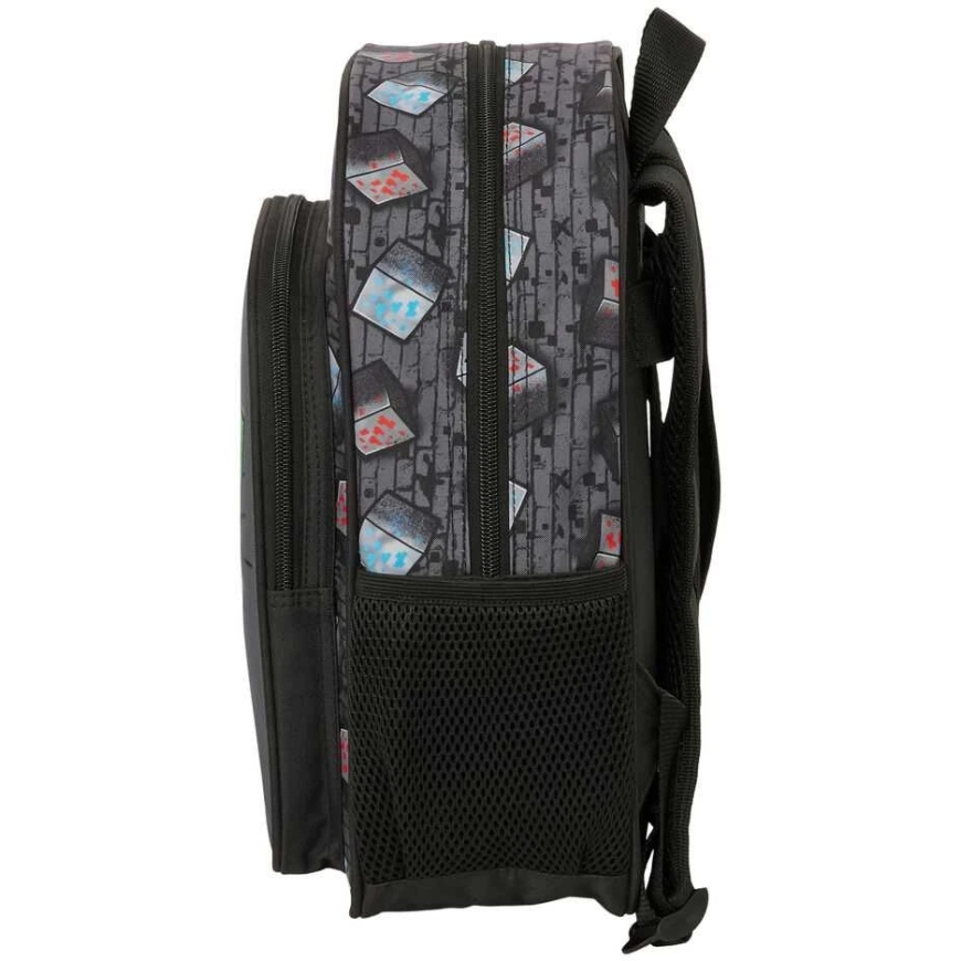 Safta Minecraft koulureppu "Grafitti" 34 cm 10 l – 2