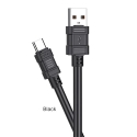 KAKU KSC-806 data transfer and charging cable | USB-A to USB-C | 15W | 1m | black KAKU KSC-806 data transfer and charging cable | USB-A to USB-C | 15W | 1m | black
