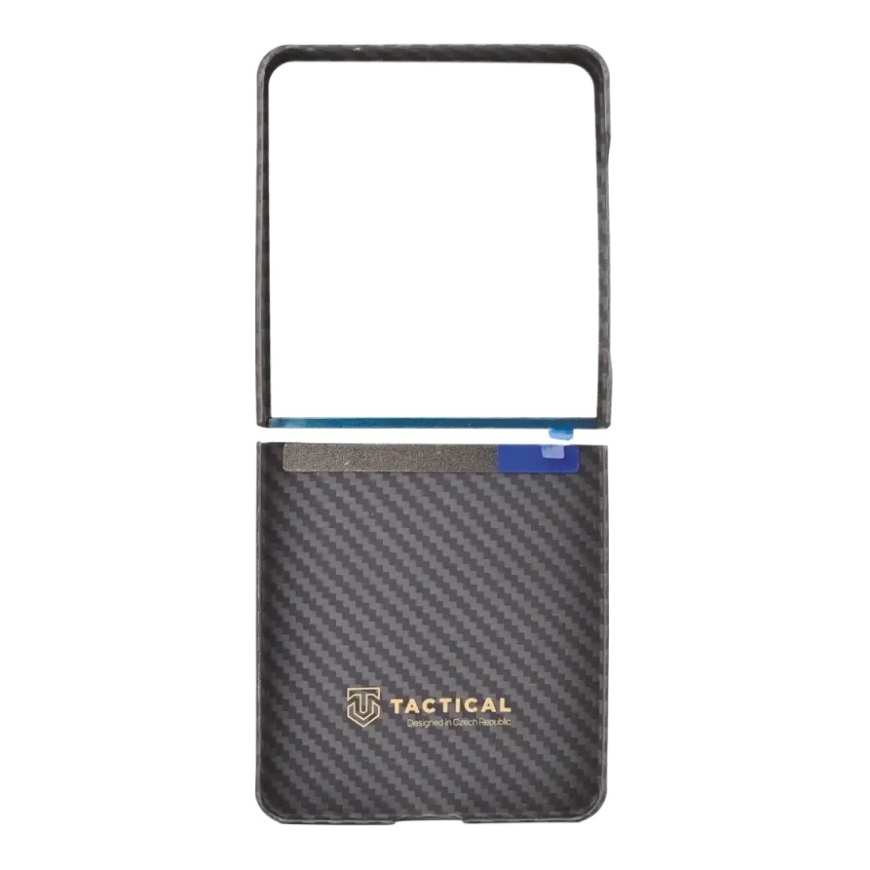 Tactical Aramid maciņš ar MagSafe atbalstu telefonam Samsung Galaxy Z Flip 8 (F776) melns – 2