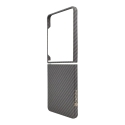 Taktinen aramidipuhelimen kuori MagSafe-tuesta Samsung Galaxy Z Flip 8:lle (F776) musta Taktinen aramidipuhelimen kuori MagSafe-tuesta Samsung Galaxy Z Flip 8:lle (F776) musta