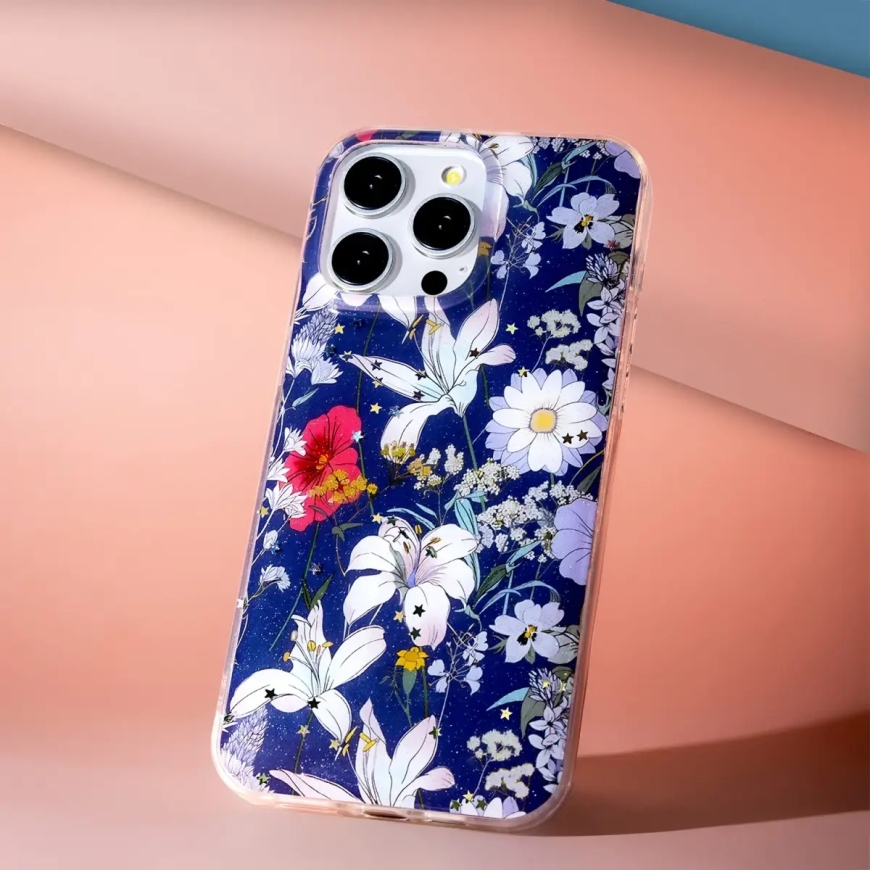 Glow Glam case for Xiaomi Redmi 15C 4G EU / 15C 5G EU (173.16 x 81.06 x 8.2 mm) blue – 5