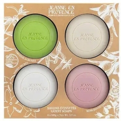 Jeanne En Provence Savons D´Invites - Kiinteiden saippuoiden setti 400.0g