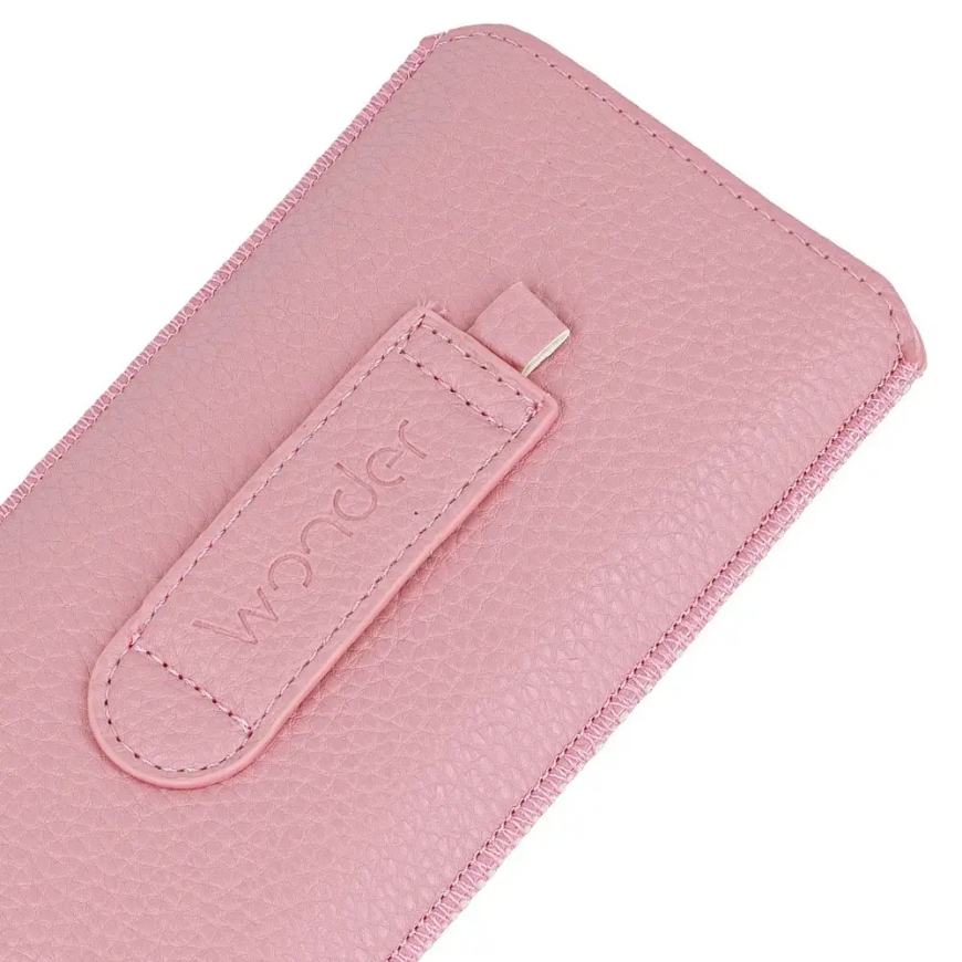 WONDER Deko Pouch Case (Size XL) for Iphone 15/15 Pro/Iphone 16/16 Pro/Samsung S24/S24 Plus/S25/S25 Plus/A53/A55 5G pink – 4