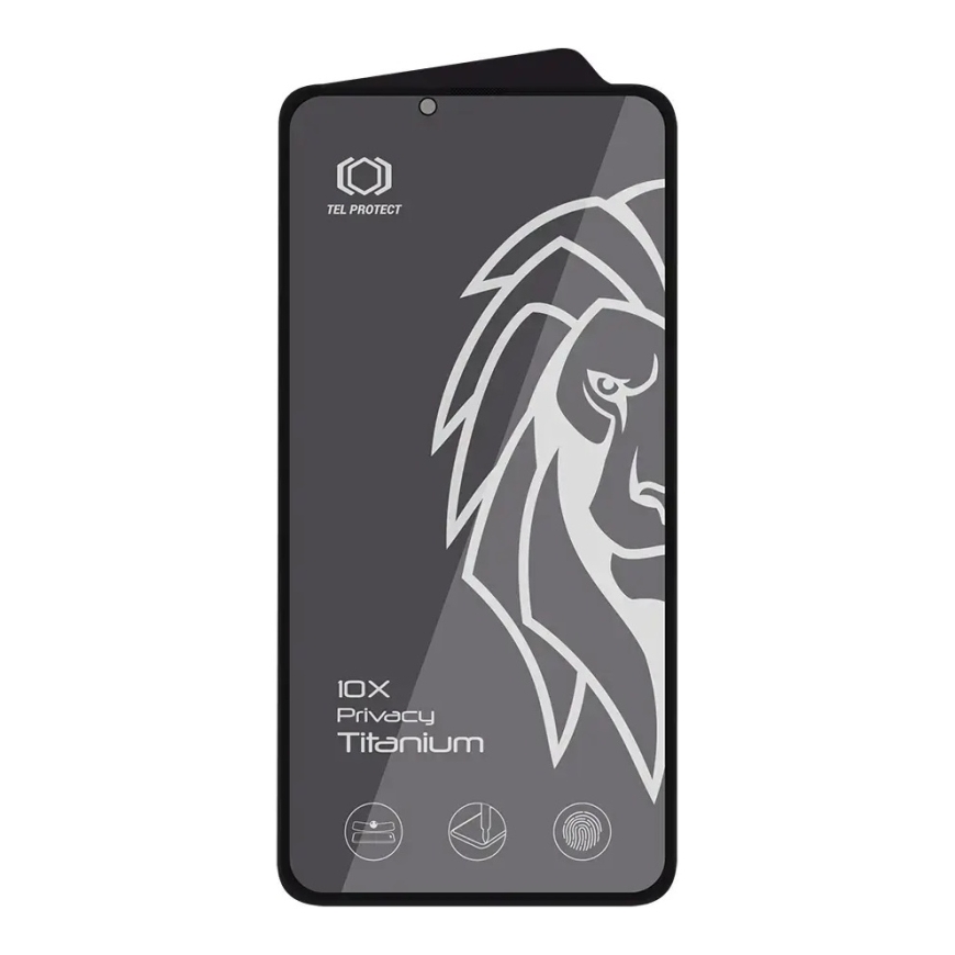Termiskiemēts stikls Tel Protect 10X Privacy Titanium Iphone 14 Plus – 3