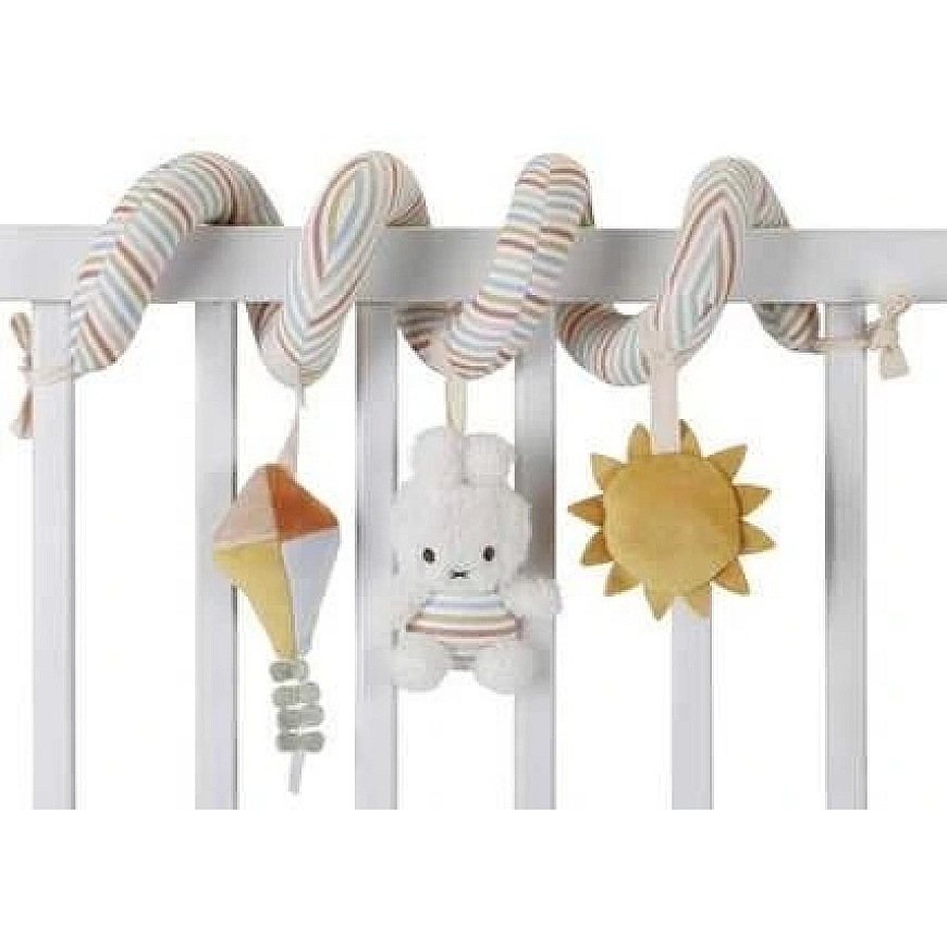 Little Dutch Miffy aktivitātes spirāle 'Vintage Sunny Stripes'