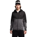 Miesten Puma Tech Slim Elevated huppari musta-harmaa 693951 34 (M) Miesten Puma Tech Slim Elevated huppari musta-harmaa 693951 34 (M)