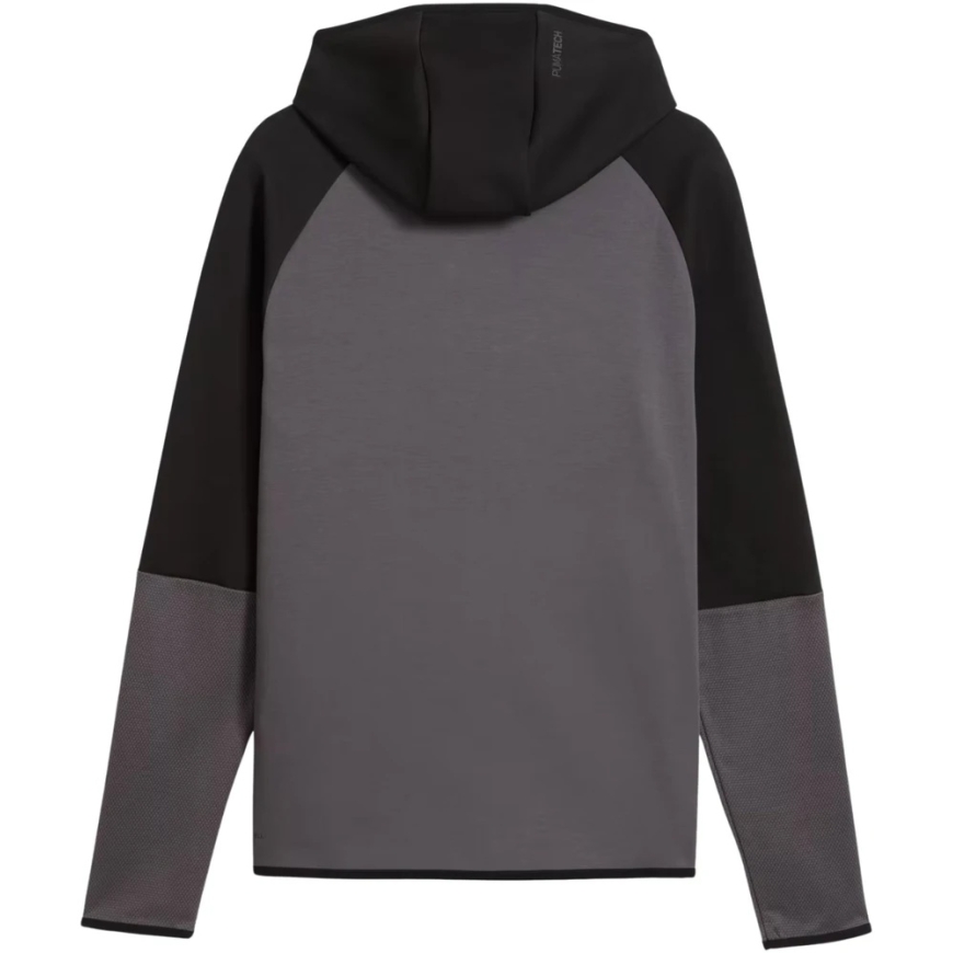 Мужская худи Puma Tech Slim Elevated черно-серая 693951 34 (M) – 3