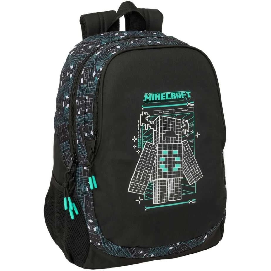 Safta Minecraft Screen pielāgojamais mugursoma 44cm