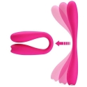 Pretty Love elastīgs vibrators divkāršs g-punkta klitora 17cm Pretty Love elastīgs vibrators divkāršs g-punkta klitora 17cm