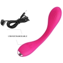 Pretty Love elastīgs vibrators divkāršs g-punkta klitora 17cm Pretty Love elastīgs vibrators divkāršs g-punkta klitora 17cm