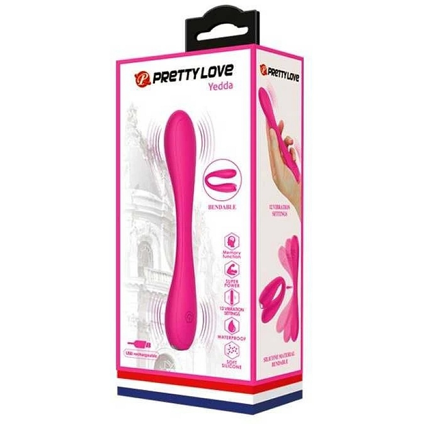 Pretty Love paindlik vibraator kahekordne g-punkti klitori 17cm – 5