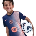 Футболка для детей Nike FC Barcelona Academy Pro синяя-оранжевая HM4185 411 (S)