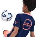 Nike FC Barcelona Academy Pro bērnu T-krekls tumši zils-oranžs HM4185 411 (S)