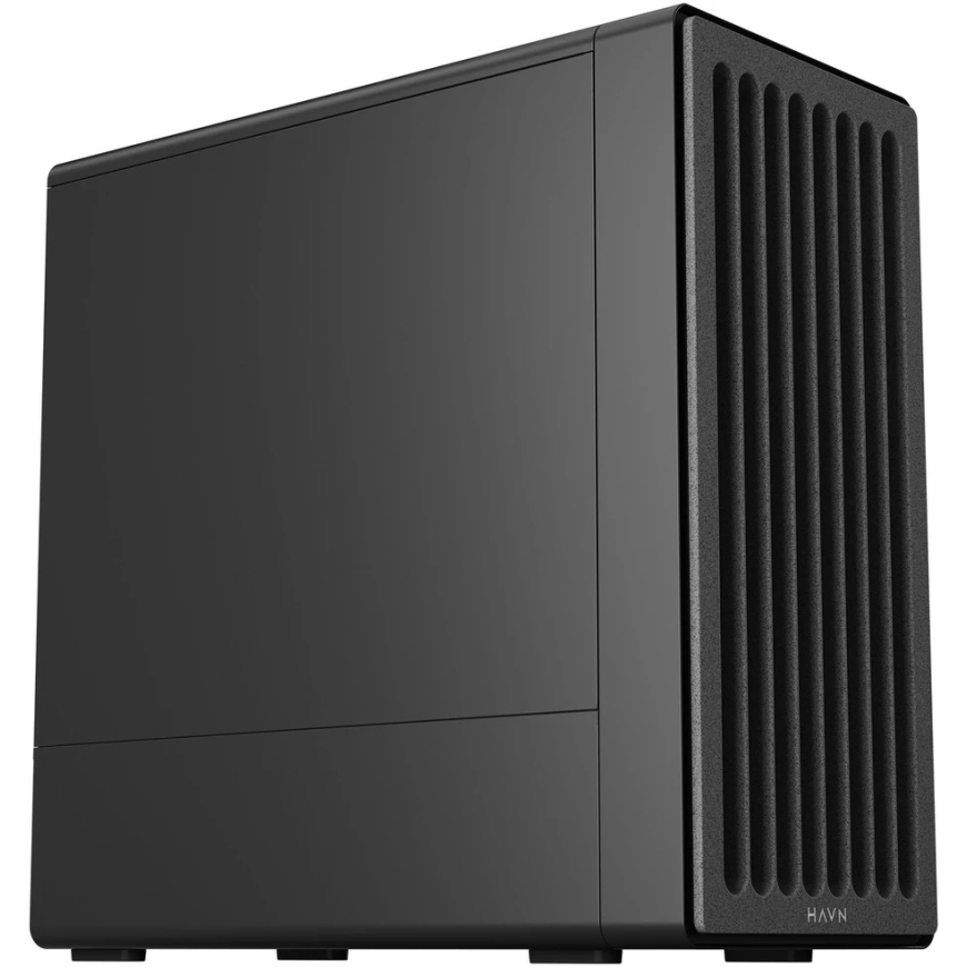 HAVN BF 360 Flow Solid PC korpuss, Midi Tower, E-ATX – melns