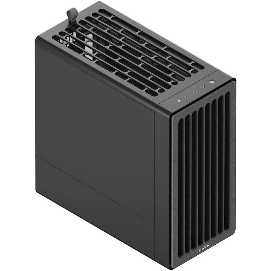 HAVN BF 360 Flow Solid корпус ПК, Midi Tower, E-ATX – черный – 2