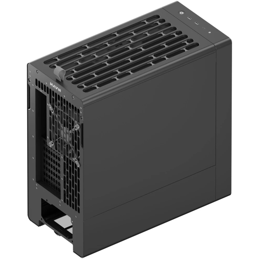 HAVN BF 360 Flow Solid PC korpus, Midi Tower, E-ATX – must – 4