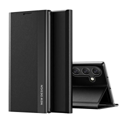 Sleep Case Pro grāmatveida maciņš ar statīvu telefonam Samsung Galaxy S25 Edge (S937) melns
