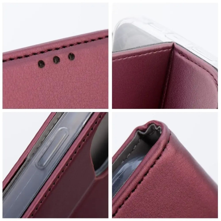 SMART MAGNETO kirjatyyppinen puhelinkotelo iPhone 16 Plus:lle ruskea – 4