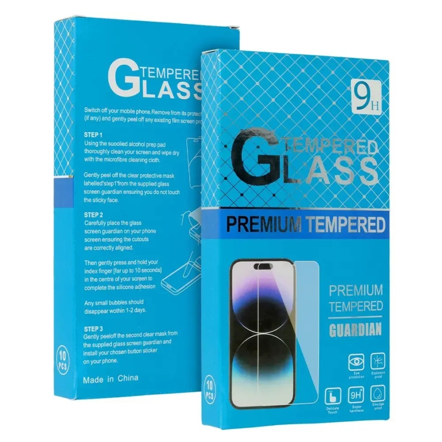 Karkaistu lasi sininen multipaketti (10 kpl) IPHONE 14 PRO:lle