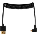 HDMI-kaapeli - Mitoya HDMI 2.1 Kulma Micro HDMI Kierre 50 cm HDMI-kaapeli - Mitoya HDMI 2.1 Kulma Micro HDMI Kierre 50 cm