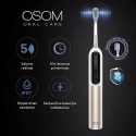 Перезаряжаемая электрическая зубная щётка OSOM Oral Care Sonic Toothbrush OSOMORALM2PROG, золотого цвета Перезаряжаемая электрическая зубная щётка OSOM Oral Care Sonic Toothbrush OSOMORALM2PROG, золотого цвета