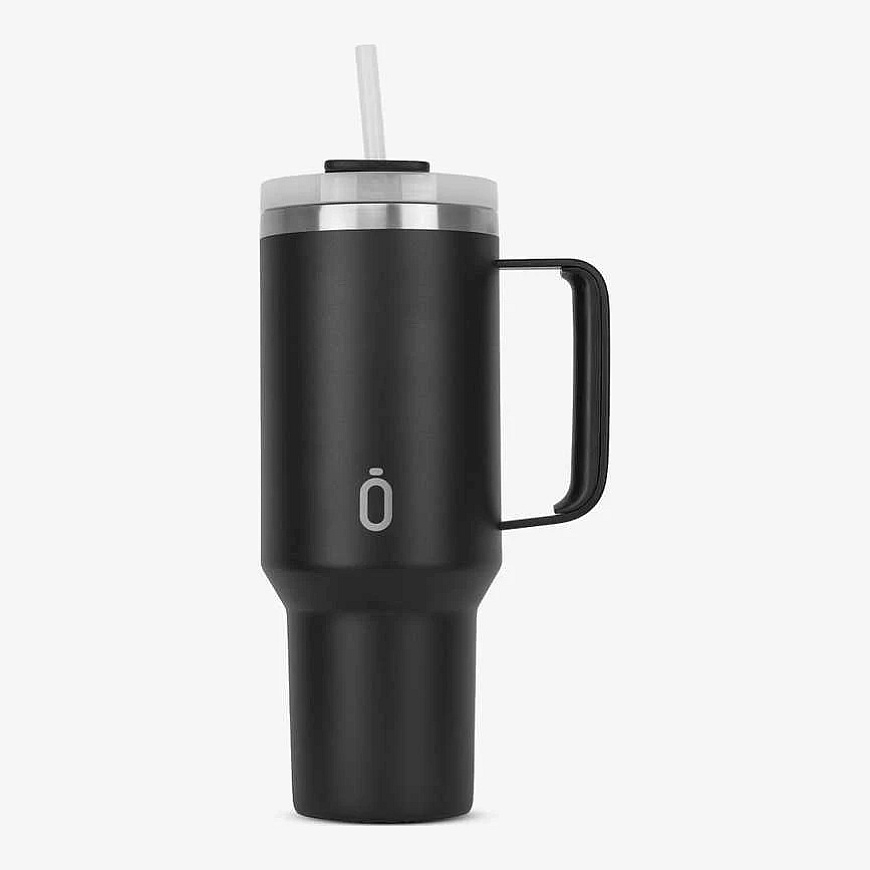 Термос кружка Runbott Latt 1,1 л - черная – 5