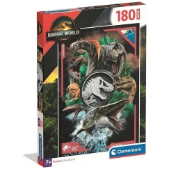 Clementoni Dėlionė 180 vnt. - Juros periodo pasaulis