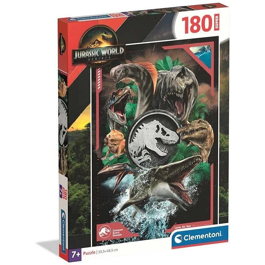 Clementoni Puzzle 180 pcs - Jurassic World