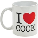 Spencer Fleetwood Puodelis I love Cock Spencer Fleetwood Puodelis I love Cock