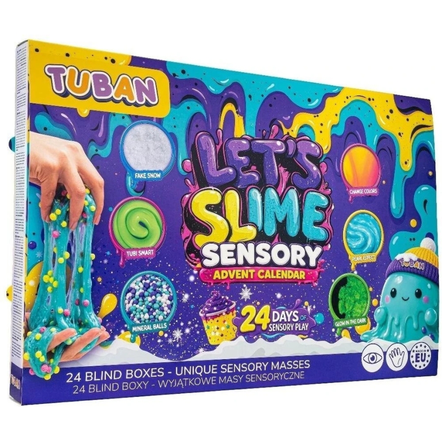 Tuban Sensoriskais adventes kalendārs - Let's Slime – 2