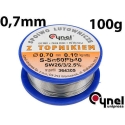 Toya Sa Poland Līdzmetāla vads Ø 0,70mm. 100g ar fluksi (76806) Toya Sa Poland Līdzmetāla vads Ø 0,70mm. 100g ar fluksi (76806)