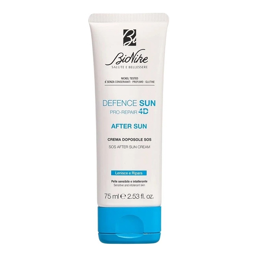 BioNike Defence Sun Ramunantis nomierinošs saules krēms pret apsārtumu, 75 ml