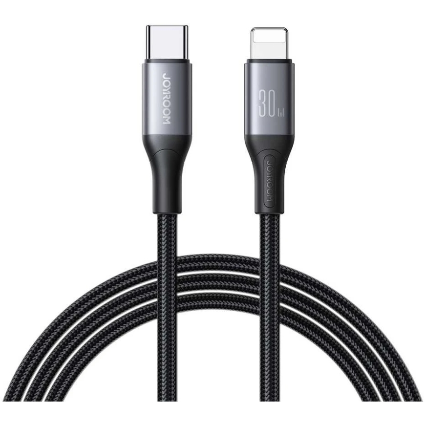 Joyroom S-A28 USB-C to Lightning Cable 30W 2.0m Black