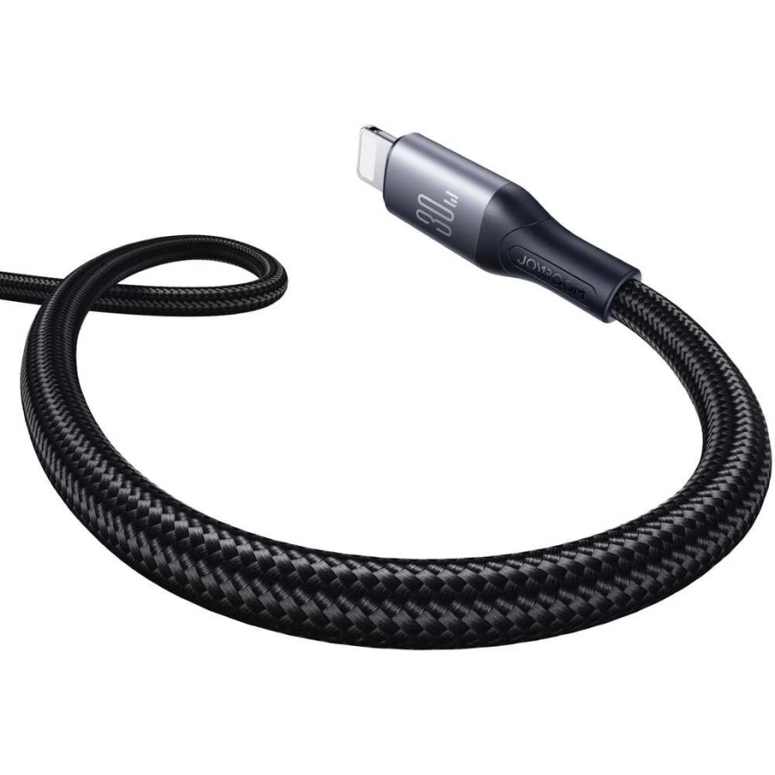 USB kabelis Joyroom S-A28 USB-C į Lightning 30W 2.0m juodas – 2