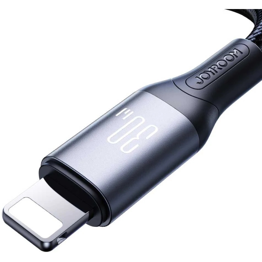 Joyroom S-A28 USB-C -Lightning-kaapeli 30W 2.0m musta – 3