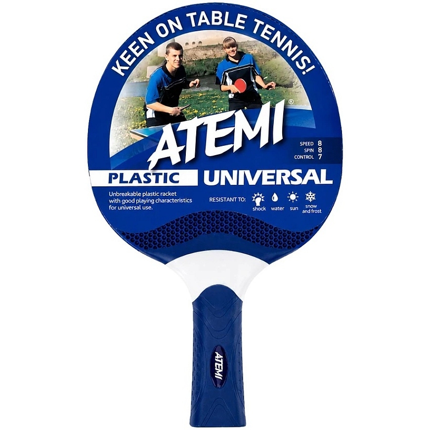 Atemi Universal Table Tennis Racket Blue