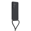 Fiber Lining phone case with crossbody strap for Samsung Galaxy S26 (S942) black Fiber Lining phone case with crossbody strap for Samsung Galaxy S26 (S942) black