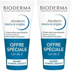 Набор кремов для рук Bioderma Atoderm увлажняющий, 2 шт., 50 мл