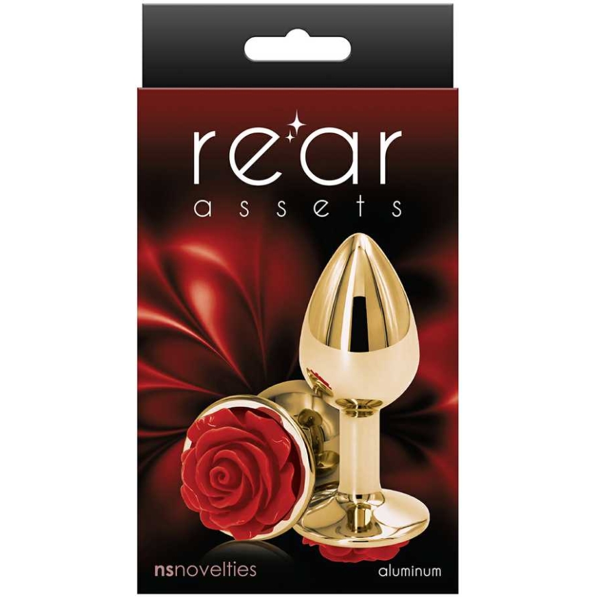 Ns novelties Rose Buttplug Small Red – 2