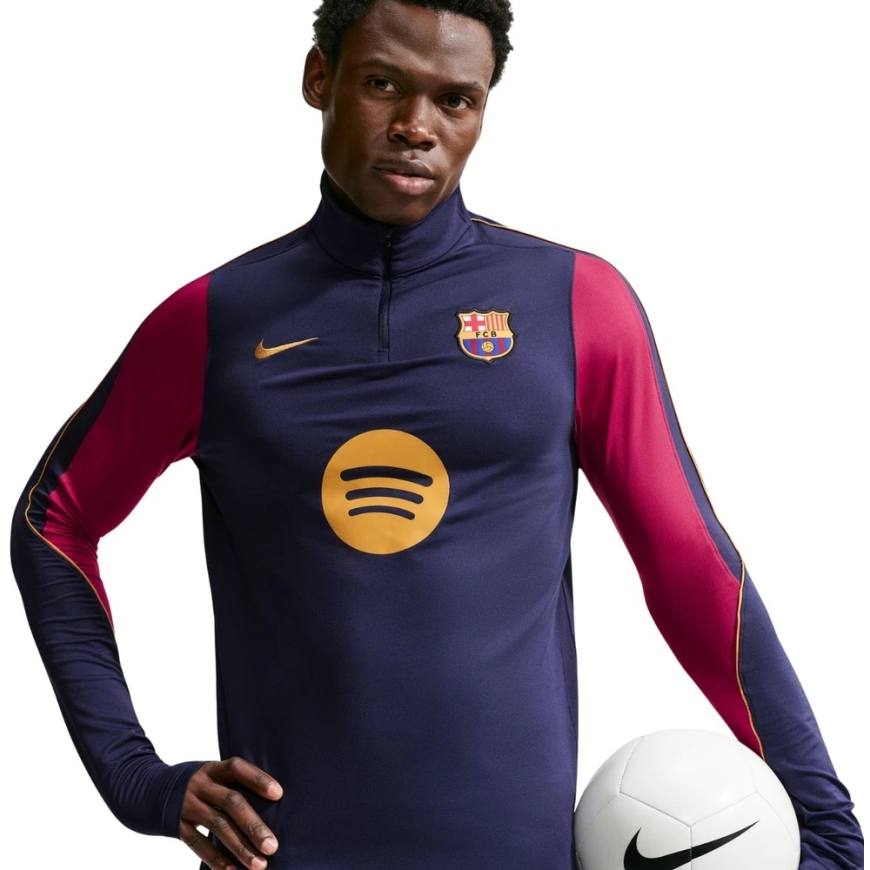 Vīriešu T-krekls Nike FC Barcelona Strike tumši zils II3253 401 (M) – 3
