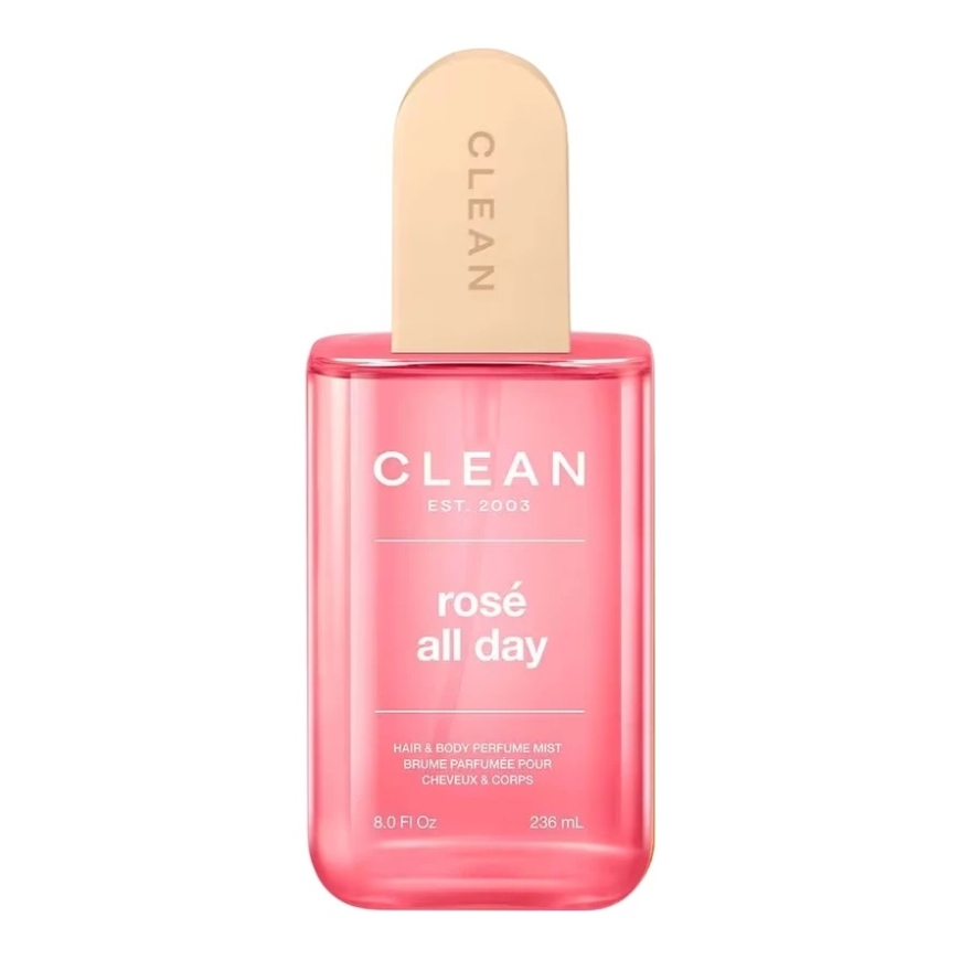 Clean Rose All Day hiusten aromipullo 236 ml