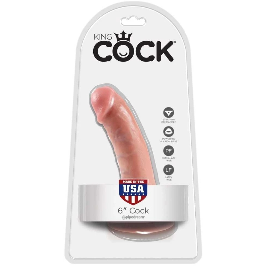 Pipedream King Cock 6 tuuman pehmeä materiaali – 3