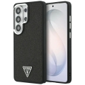 Guess Fixed Glitter Triangle phone case with MagSafe support for Samsung Galaxy S26 Ultra (S948) black Guess Fixed Glitter Triangle phone case with MagSafe support for Samsung Galaxy S26 Ultra (S948) black