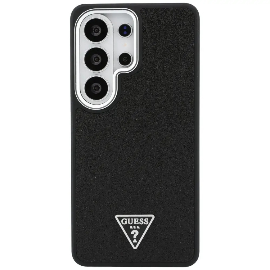 Guess Fixed Glitter Triangle phone case with MagSafe support for Samsung Galaxy S26 Ultra (S948) black – 3