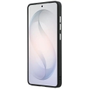 Guess Fixed Glitter Triangle чехол с поддержкой MagSafe для телефона Samsung Galaxy S26 Ultra (S948) чёрный