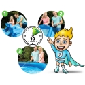 Garden pool with support frames 366 x 76 cm 4in1 INTEX 28132 Garden pool with support frames 366 x 76 cm 4in1 INTEX 28132