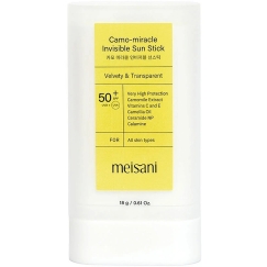 Meisani CAMO-MIRACLE neredzamais saules aizsargstick SPF 50+ 18 g