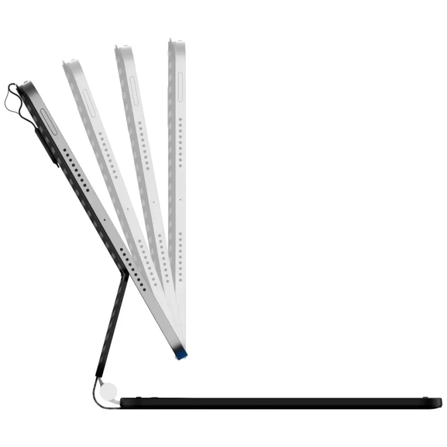 Typecase Edge Case -näppäimistö iPad Pro 11" 2024/2025 hiilikuitua – 5
