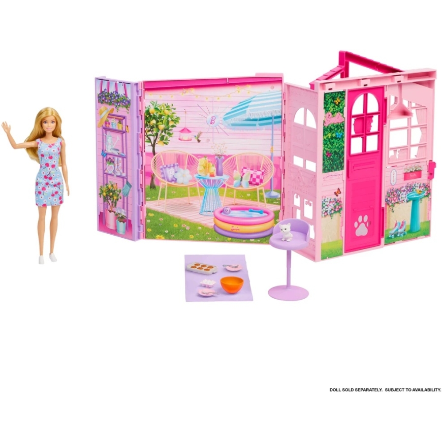 Mattel BARBIE WEEKEND ESCAPE foldable house (JMD27) – 2