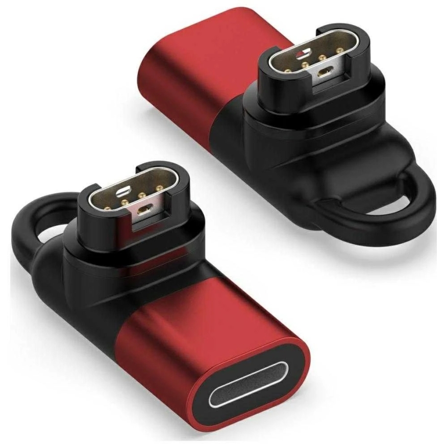 Адаптер Lightning MajesticLine для зарядки часов Garmin, красный – 2